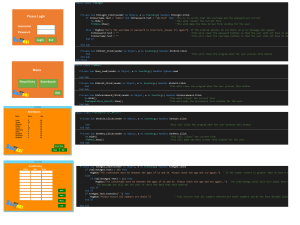 Screenshots & Code Examples